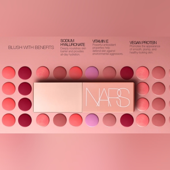 Nars Afterglow Liquid Blush Brazen Coral Peach Brand New in Box Authentic - Picture 5 of 12